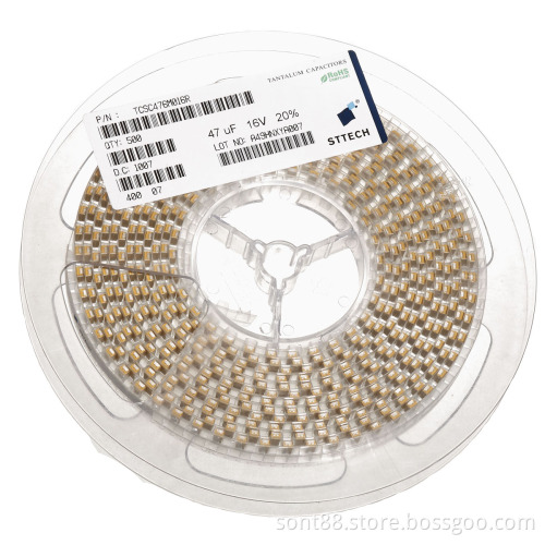 47UF 16V C-Sont Tantalum Capacitor